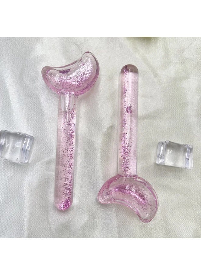 مدلك الوجه والعين الجليدي، أدوات العناية بالبشرة مع مدلك للوجه 2 في 1 وحقيبة سفر، عناية ذاتية للرجال والنساء - Image 4